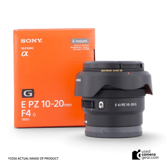 Sony E-Mount 10-20mm f/4 PZ G Lens (#638) *USED*