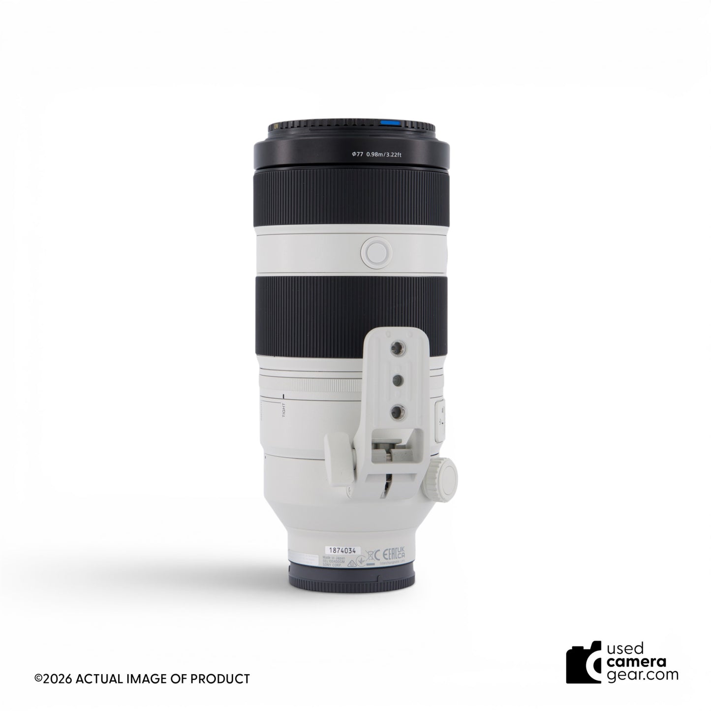 Sony FE 100-400mm f4.5-5.6 GM OSS Lens *READ* (#034) *USED*