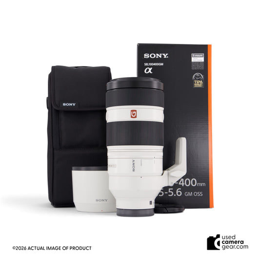Sony 100-400mm f/4.5-5.6 GM Lens *READ* (#593) *USED*