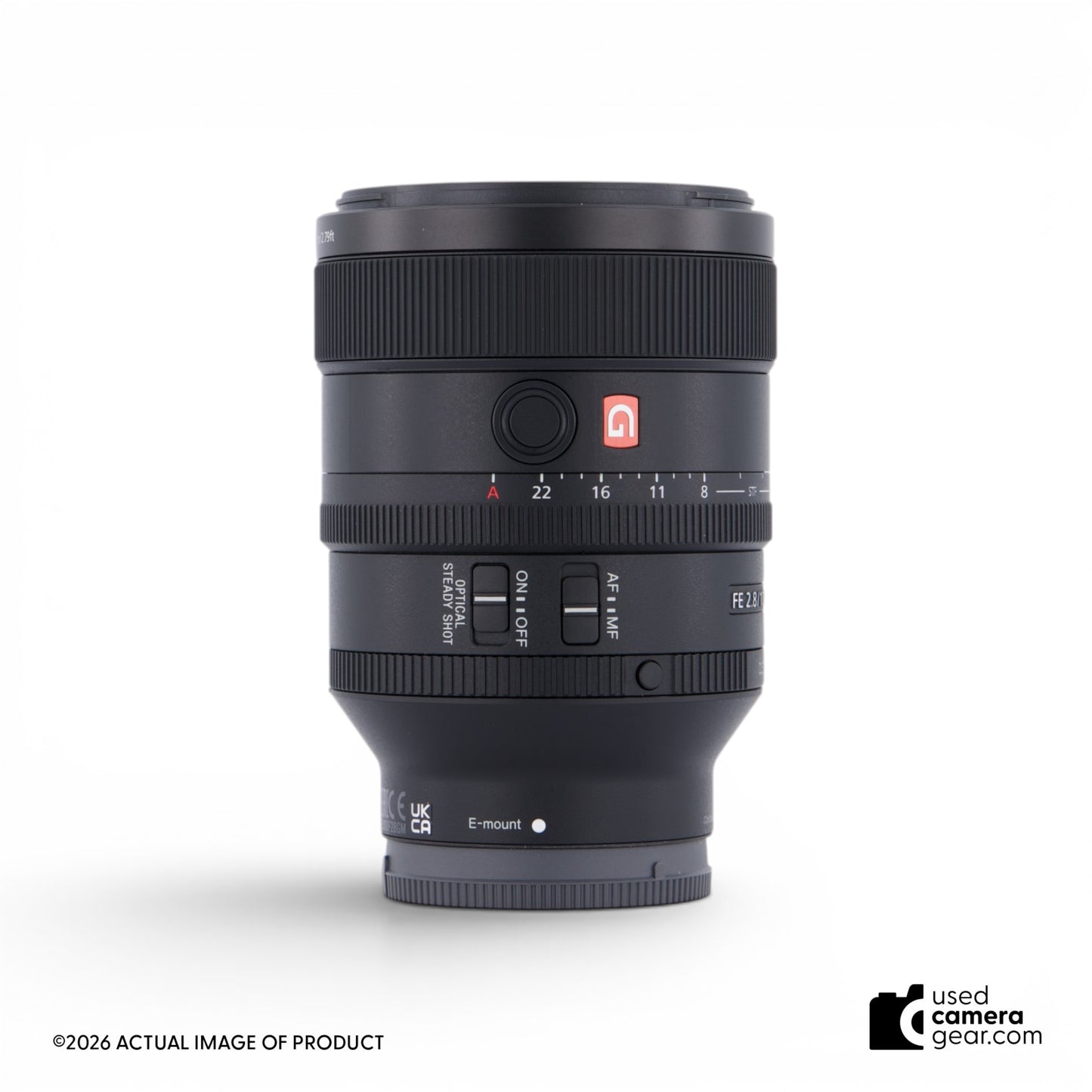 Sony FE 100mm f2.8 STF GM OSS Lens (#087) *USED*