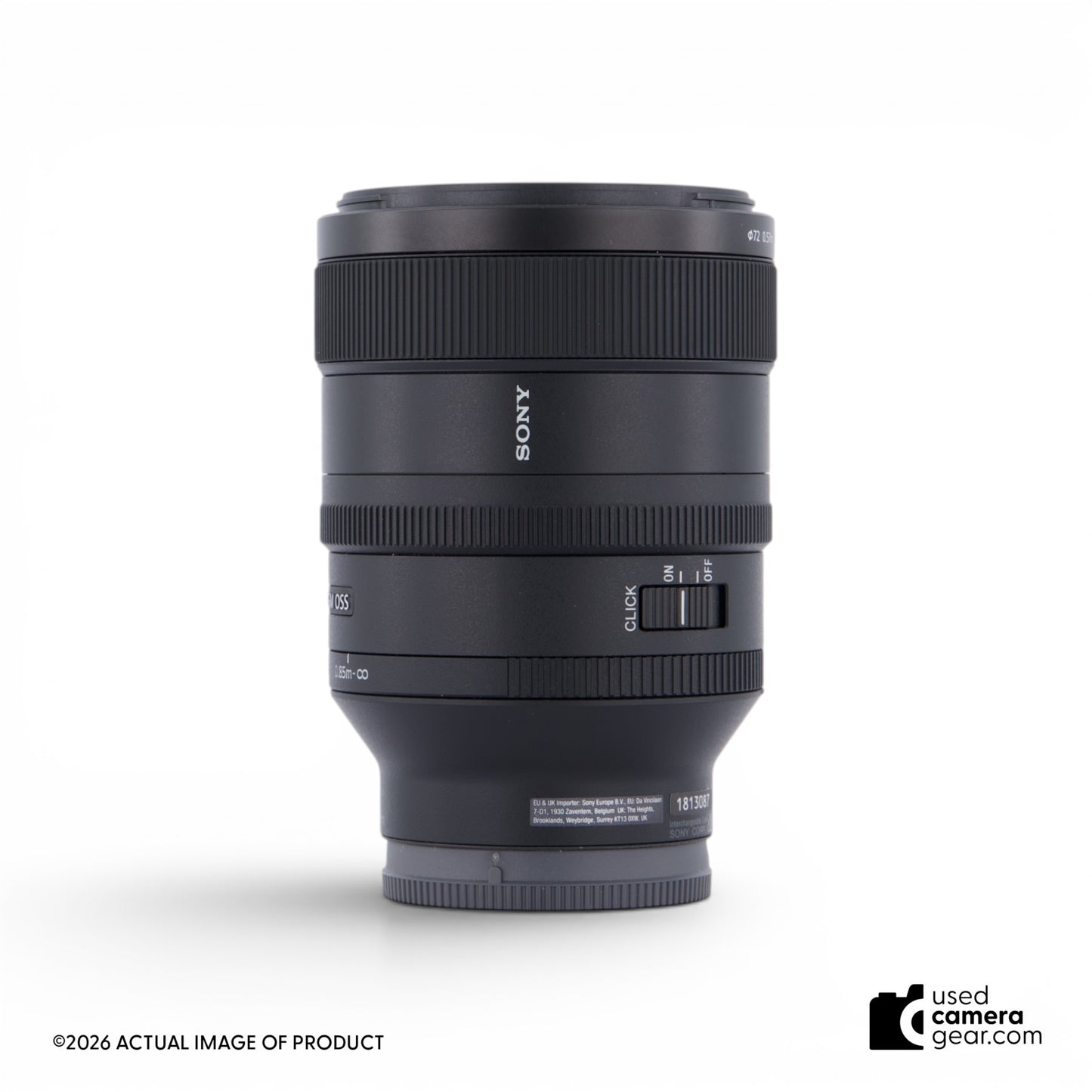 Sony FE 100mm f2.8 STF GM OSS Lens (#087) *USED*