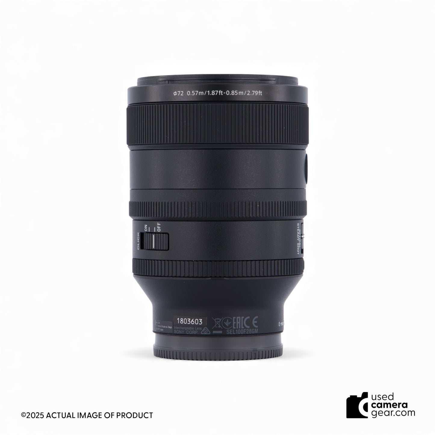 Sony FE 100mm f2.8 STF GM OSS Lens (#603) *USED*