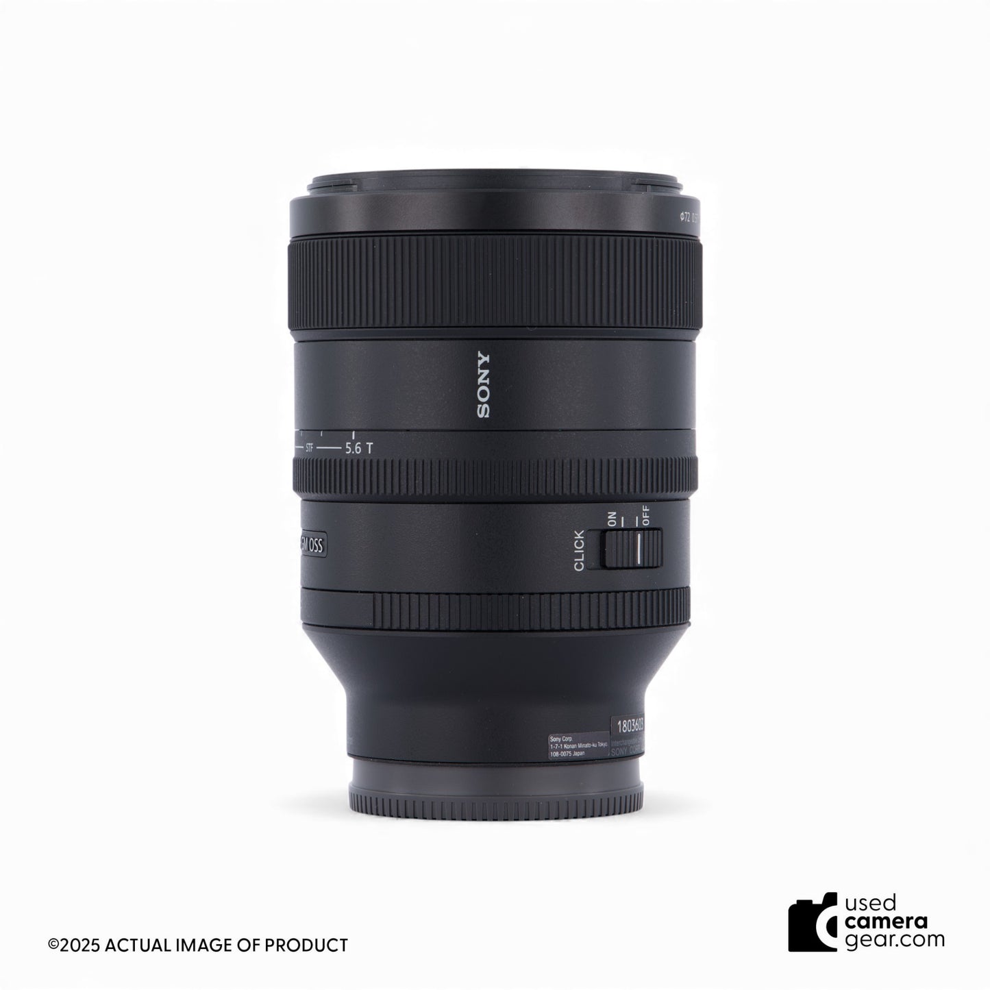 Sony FE 100mm f2.8 STF GM OSS Lens (#603) *USED*