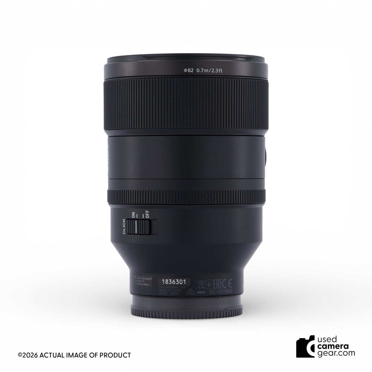 Sony FE 135mm f1.8 GM Lens (#301) *USED*