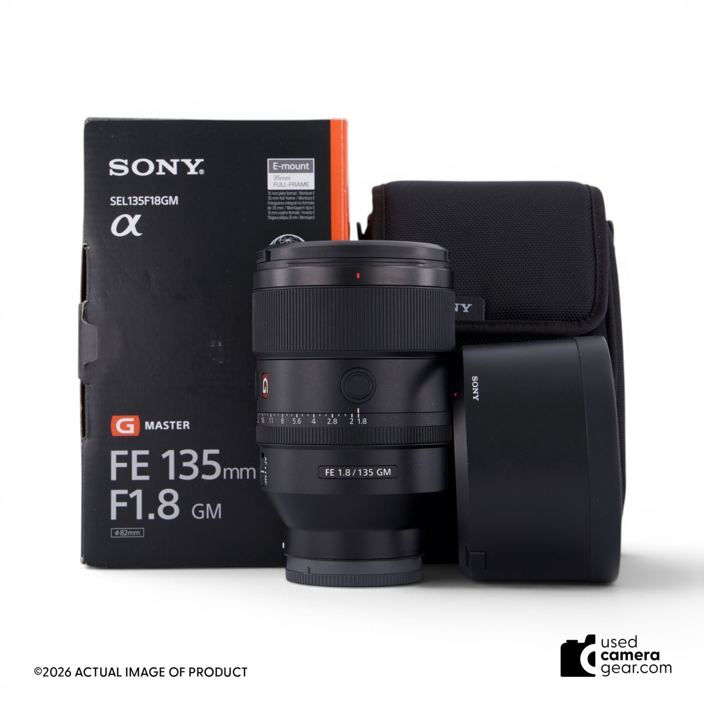 Sony 135mm f/1.8 GM Lens (#597) *USED*