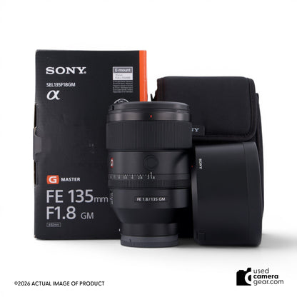 Sony 135mm f/1.8 GM Lens (#597) *USED*