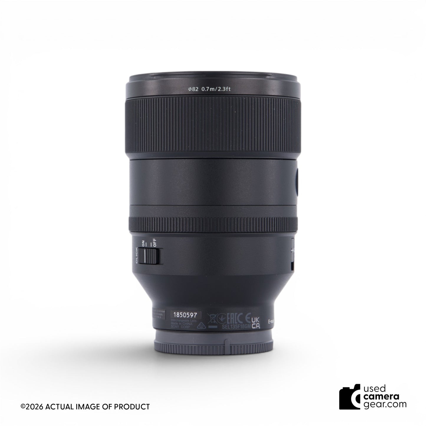 Sony 135mm f/1.8 GM Lens (#597) *USED*