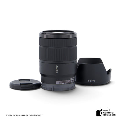 Sony 18-135mm f/3.5-5.6 OSS E Mount Lens (#417) *USED*