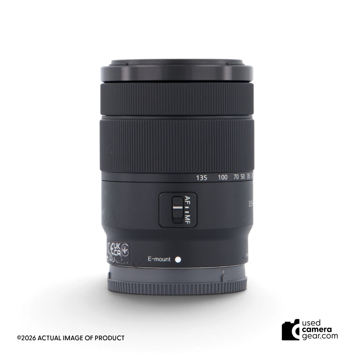Sony 18-135mm f/3.5-5.6 OSS E Mount Lens (#417) *USED*