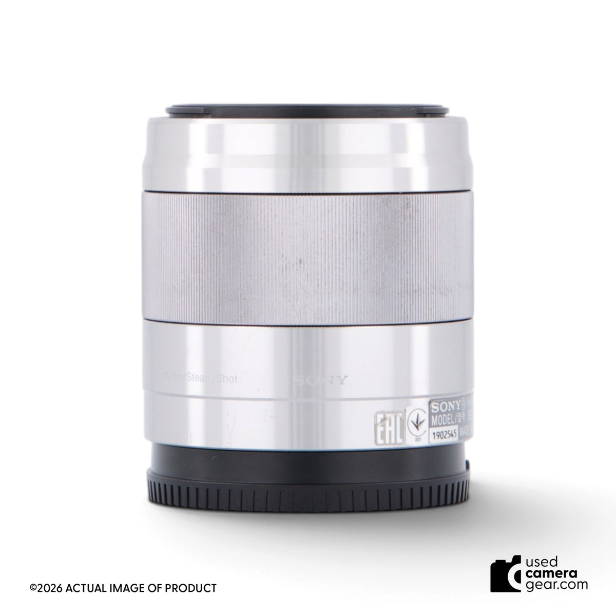 Sony E-Mount 50mm f/1.8 OSS Lens (Silver) (#545) *USED*