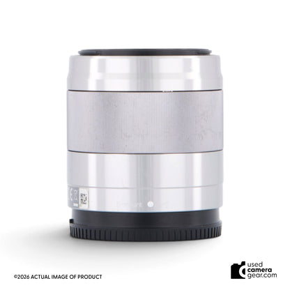 Sony E-Mount 50mm f/1.8 OSS Lens (Silver) (#545) *USED*