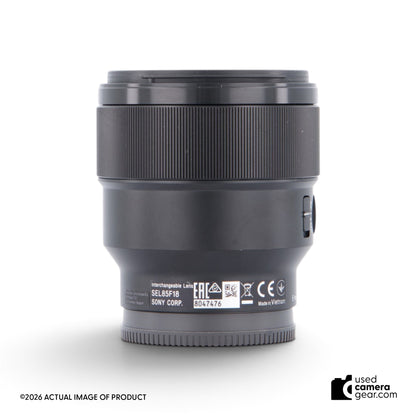 Sony FE 85mm f/1.8 Lens (#476) *USED*