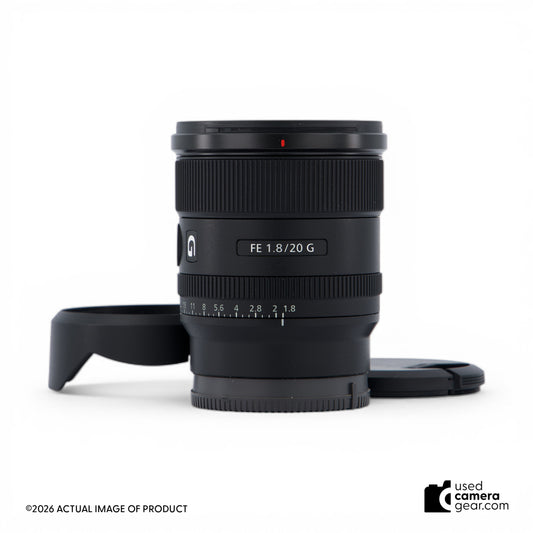 Sony FE 20mm f1.8 G Lens (#573) *USED*