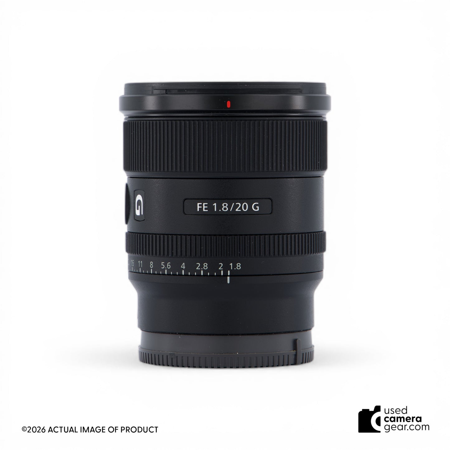 Sony FE 20mm f1.8 G Lens (#573) *USED*
