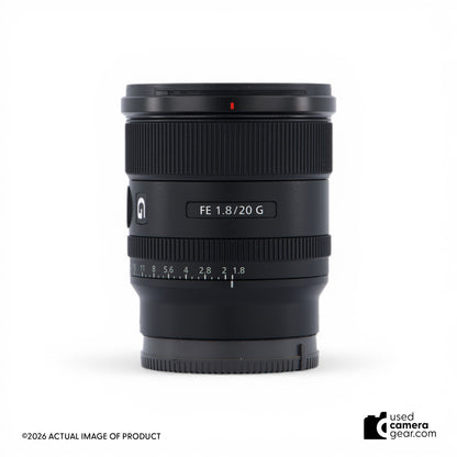 Sony FE 20mm f1.8 G Lens (#573) *USED*
