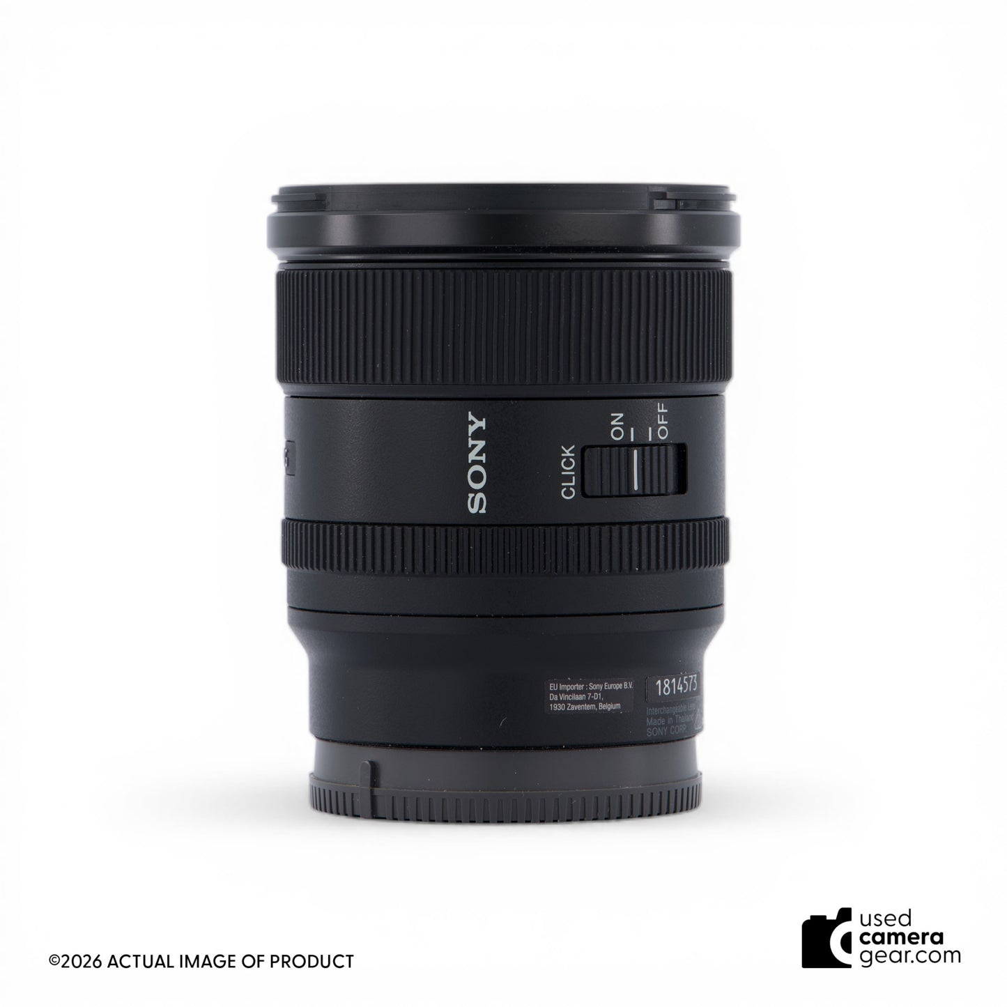 Sony FE 20mm f1.8 G Lens (#573) *USED*