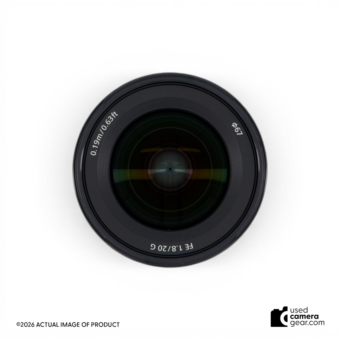 Sony FE 20mm f1.8 G Lens (#573) *USED*