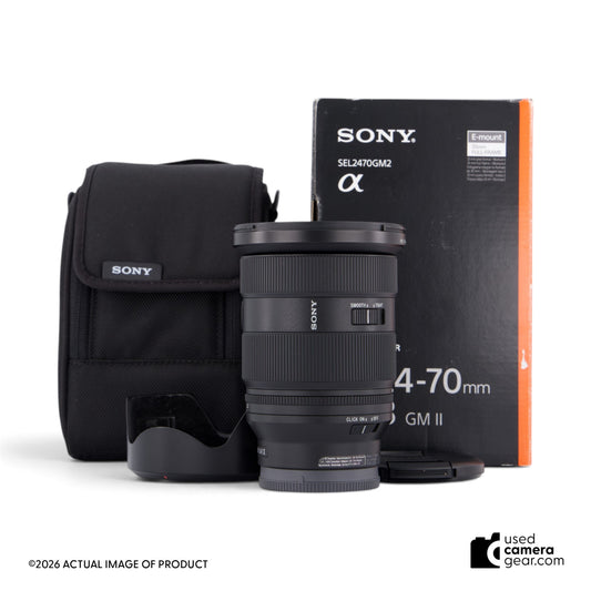 Sony FE 24-70 f/2.8 GM II Lens (#395) *USED*