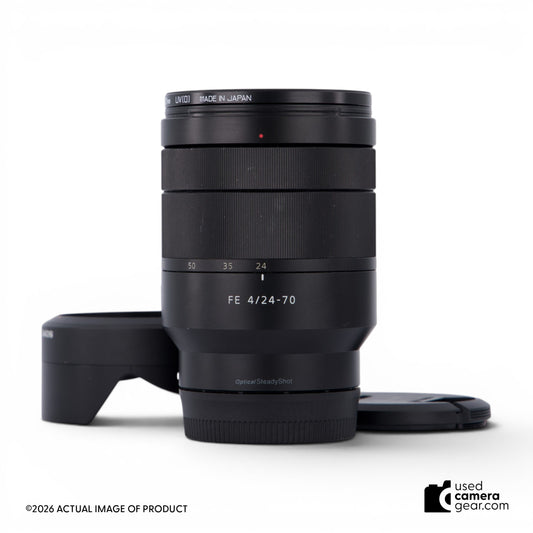 Sony Carl Zeiss Vario-Tessar FE 24-70 f4 ZA OSS Lens (#002) *USED*