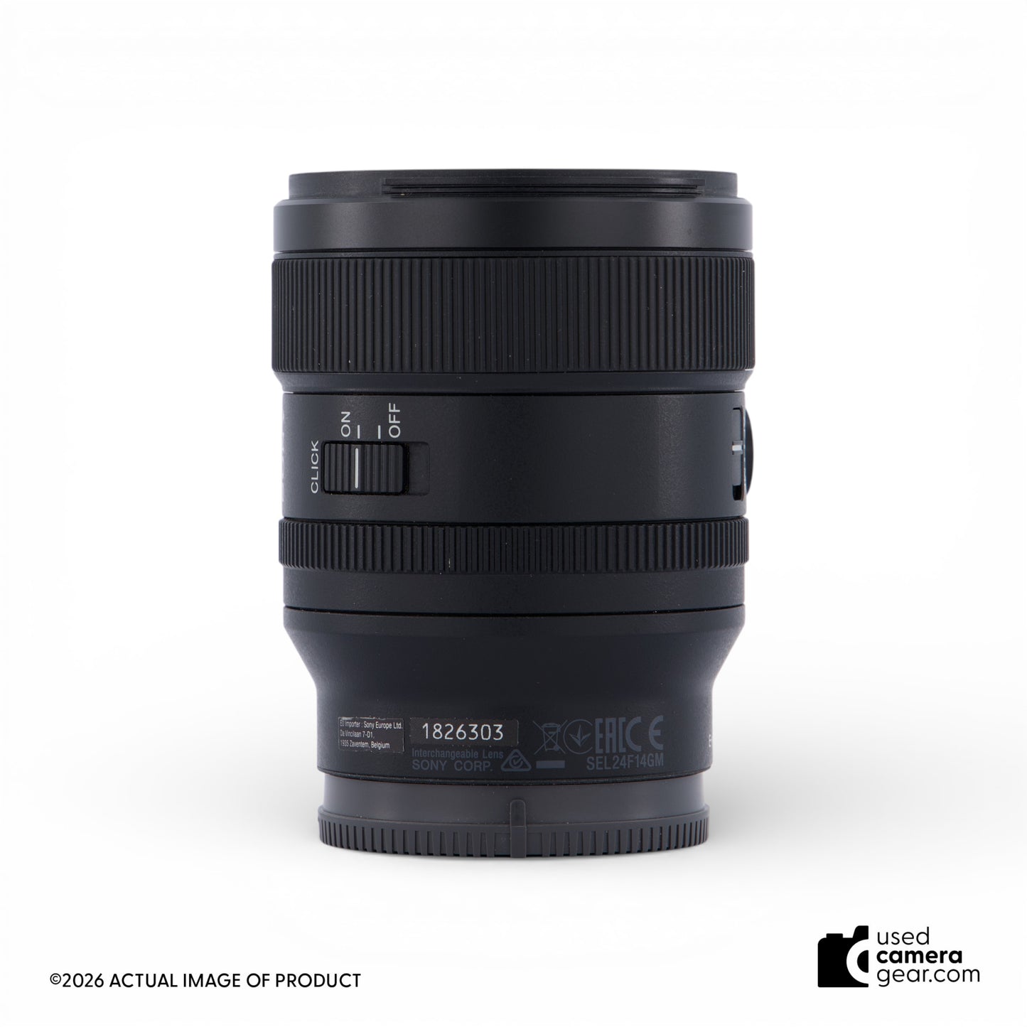 Sony FE 24mm f1.4 GM (#303) *USED*