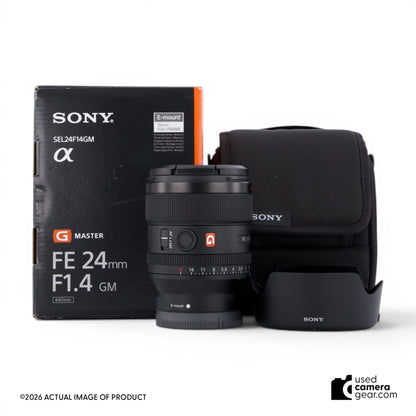 Sony FE 24mm f1.4 GM Lens (#84M) *USED*