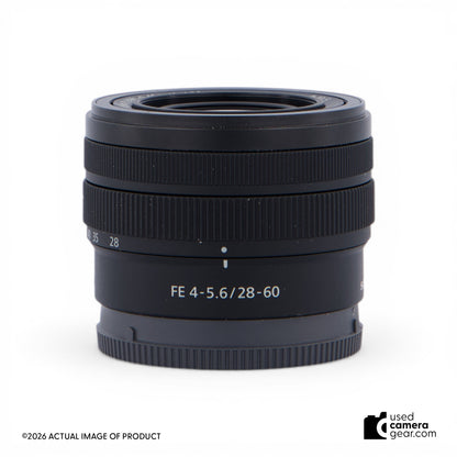 Sony FE 28-60mm f4-5.6 Lens (#457) *USED*