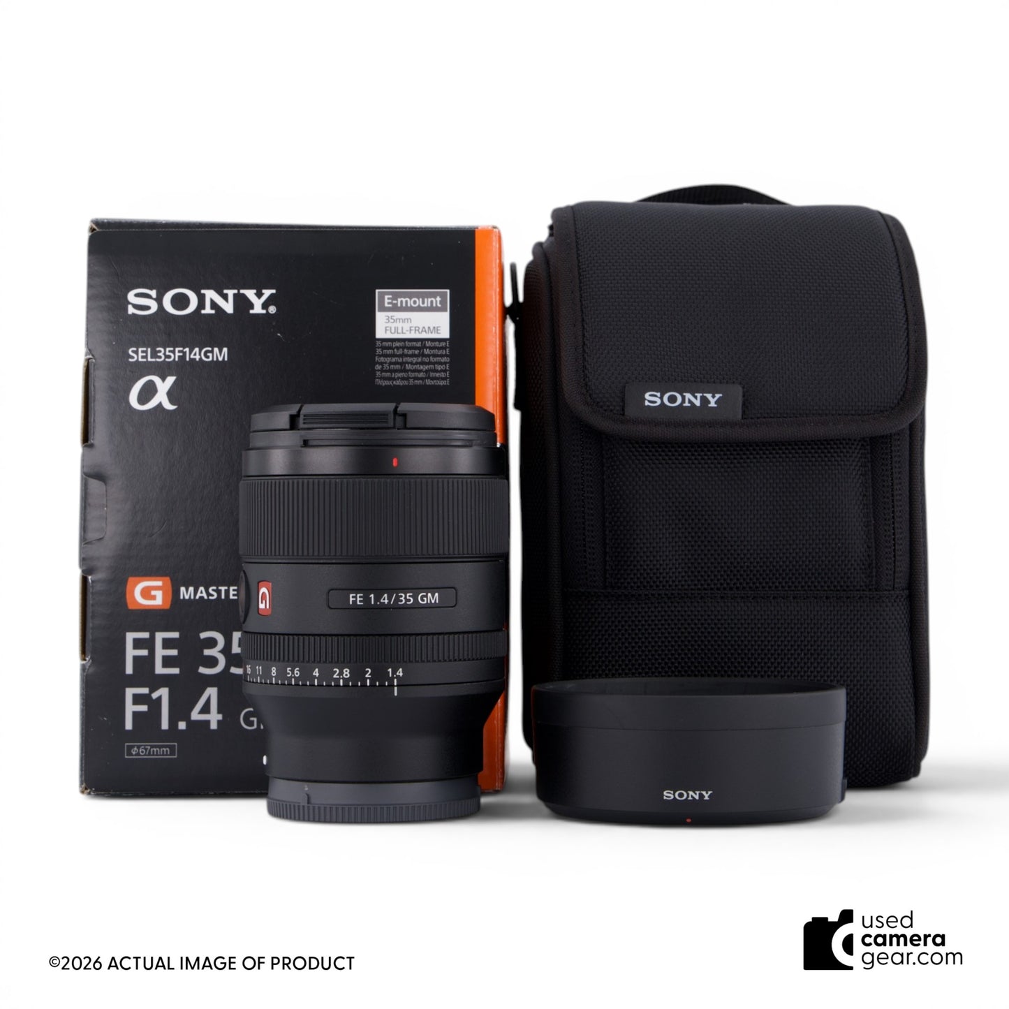Sony FE 35mm f1.4 GM Lens (#348) *USED*