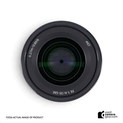 Sony 35mm f/1.4 GM Lens (#425) *USED*