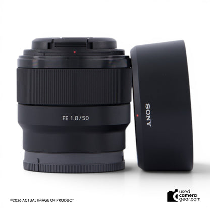 Sony FE 50mm f/1.8 Lens (#014) *USED*
