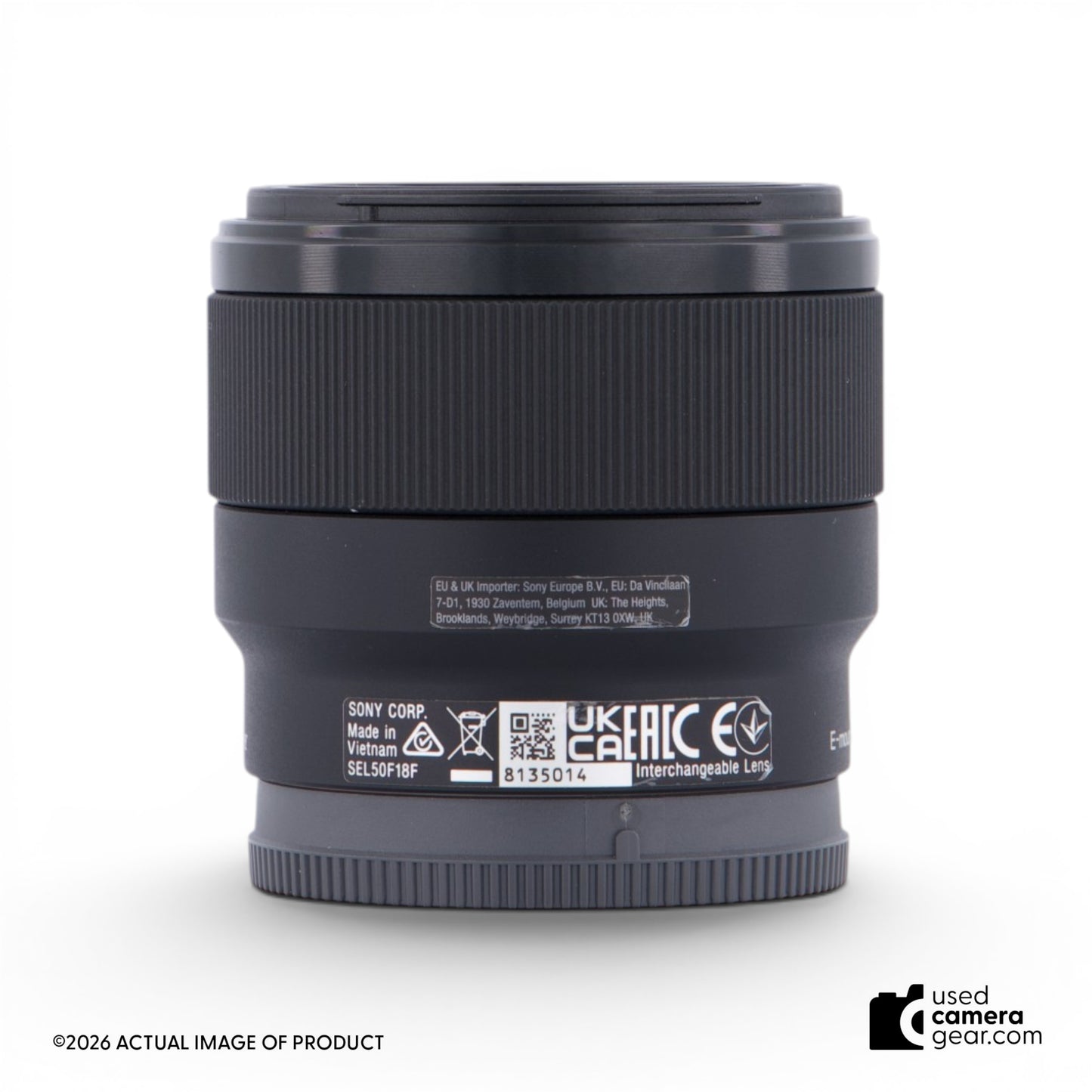 Sony FE 50mm f/1.8 Lens (#014) *USED*