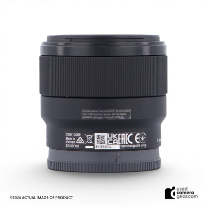 Sony FE 50mm f/1.8 Lens (#014) *USED*
