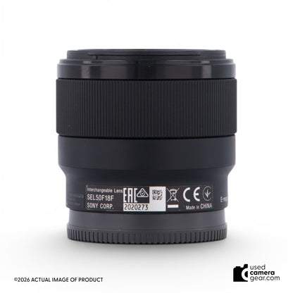 Sony FE 50mm f1.8 Lens *READ* (#273) *USED*