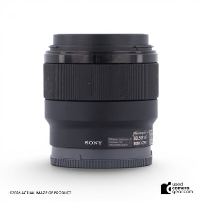 Sony FE 50mm f/1.8 Lens (#706) *USED*
