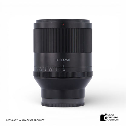 Sony FE 50mm f1.4 Planar T* ZA Lens (#593) *USED*