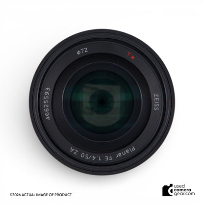 Sony FE 50mm f1.4 Planar T* ZA Lens (#593) *USED*