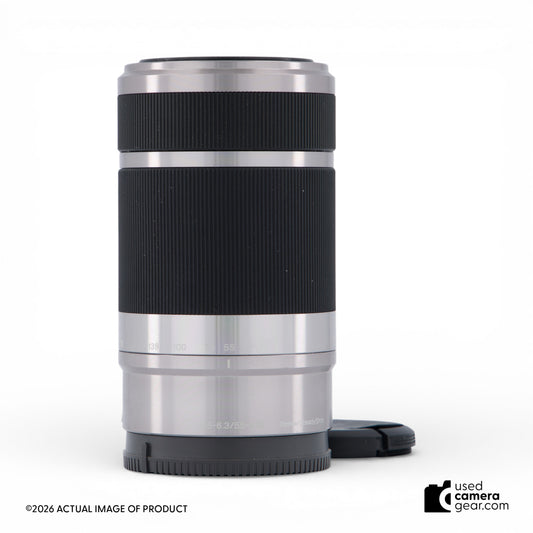 Sony 55-210 f4.5-6.3 OSS Silver (#128) *USED*