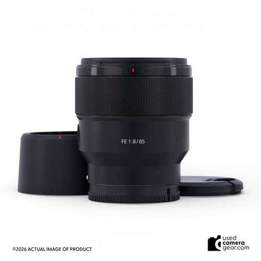 Sony FE 85mm f1.8 Lens (#868) *USED*