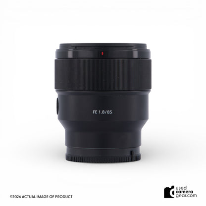 Sony FE 85mm f1.8 Lens (#868) *USED*