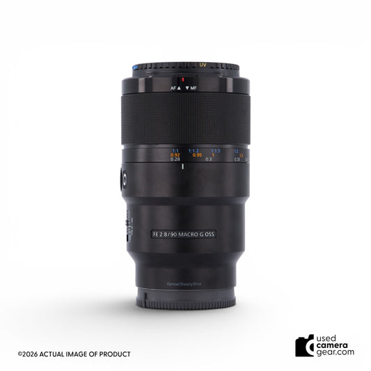 Sony FE 90mm f2.8 Macro G OSS Lens (#090) *USED*