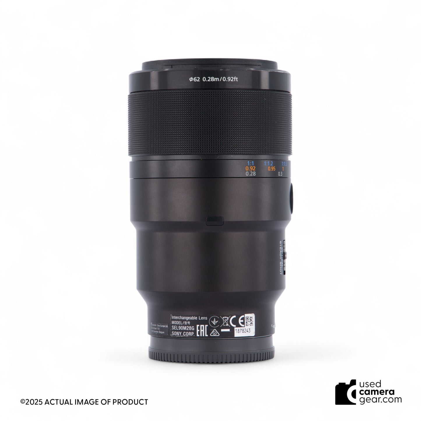 Sony FE 90mm f2.8 Macro G OSS Macro Lens (#243) *USED*