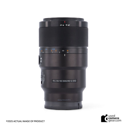 Sony FE 90mm f2.8 Macro G OSS Macro Lens (#243) *USED*