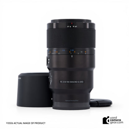 Sony FE 90mm f2.8 Macro G OSS (#424) *USED*