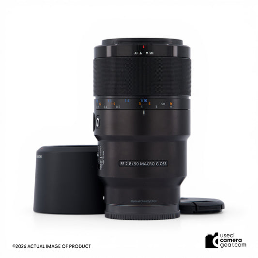 Sony FE 90mm f2.8 Macro G OSS (#424) *USED*