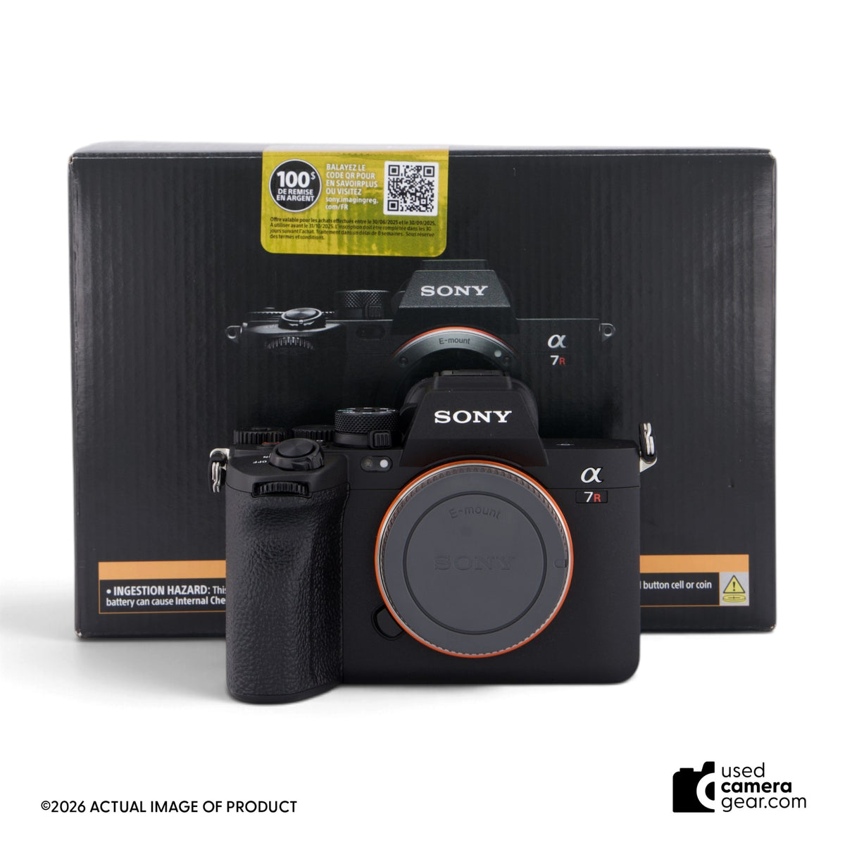 Sony A7R V 61MP Mirrorless Camera Body (#285) *USED*