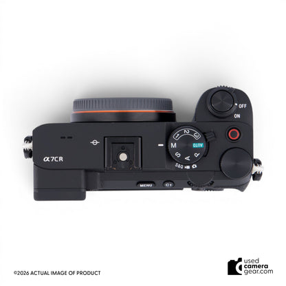 Sony a7CR Mirrorless Camera (Black) (#550) *USED*