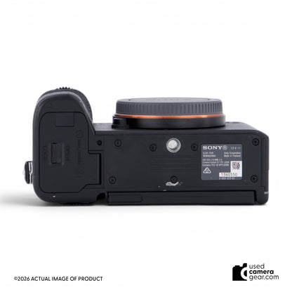 Sony a7CR Mirrorless Camera (Black) (#550) *USED*