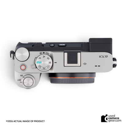 Sony a7CR Mirrorless Camera (Silver) (#046) *USED*