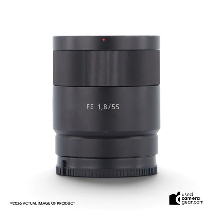 Sony FE 55mm f/1.8 Carl Zeiss Sonnar ZA Lens (#480) *USED*