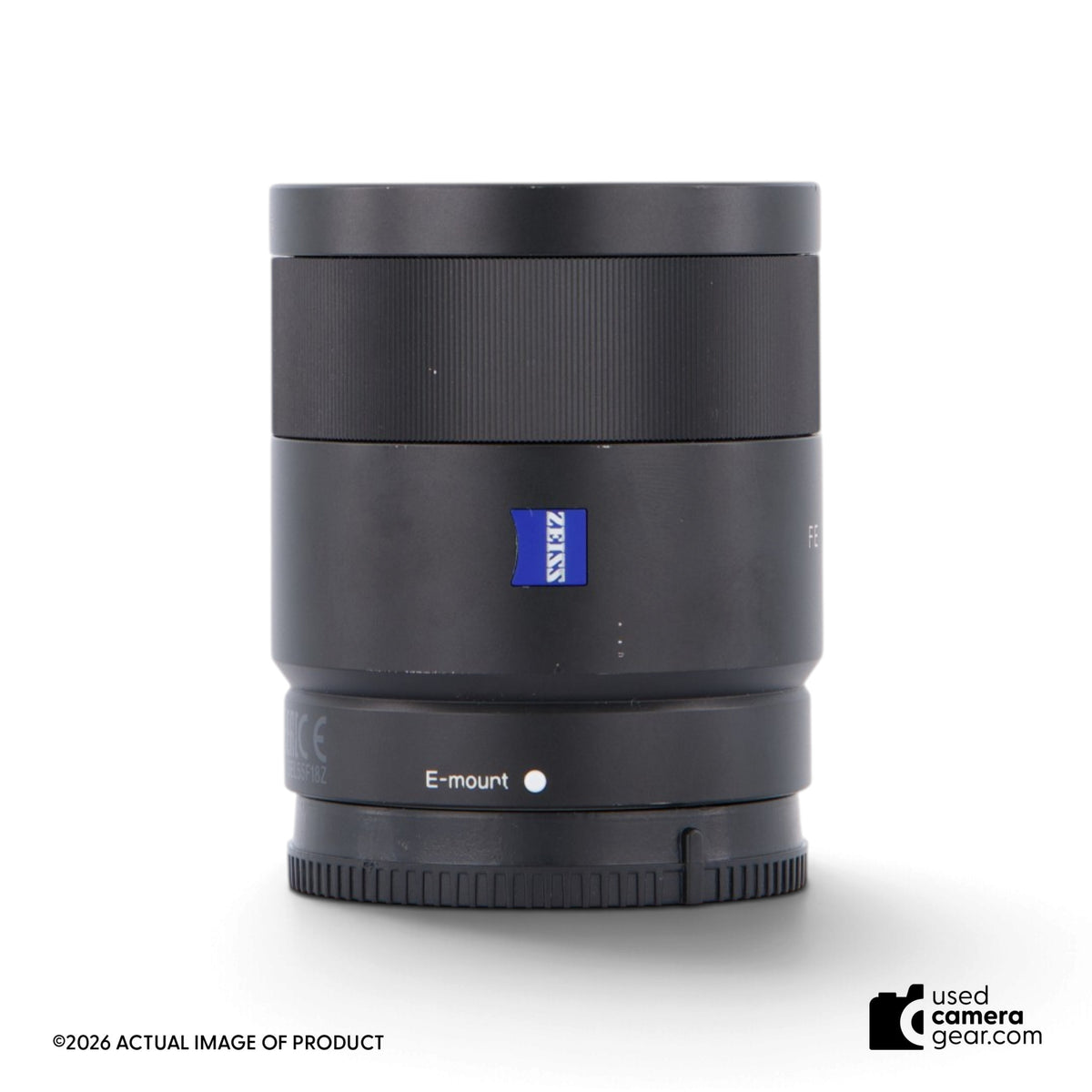Sony FE 55mm f/1.8 Carl Zeiss Sonnar ZA Lens (#480) *USED*