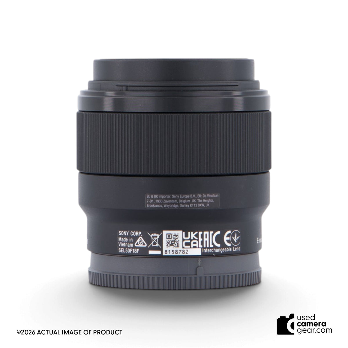 Sony FE 50mm f/1.8 Lens (#782) *USED*